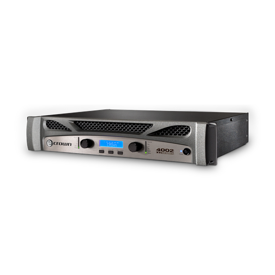 XTi 4002 - Grey - Two-channel, 1200W @ 4Ω power amplifier - Detailshot 1 image number null