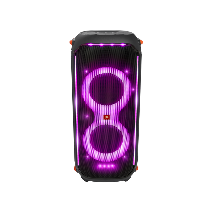 JBL Partybox 710 - Black - Party speaker with 800W RMS powerful sound, built-in lights and splashproof design. - Front image number null