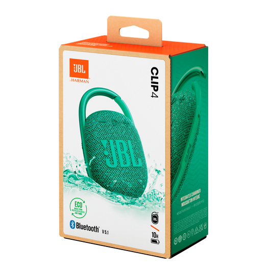 JBL Clip 4 Eco - Green - Ultra-portable Waterproof Speaker - Detailshot 5 image number null