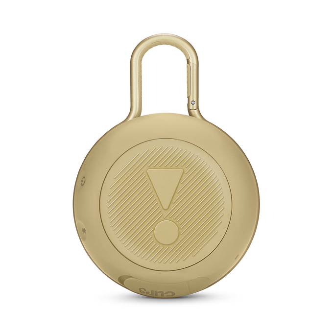 JBL Clip 3 - Desert Sand - Portable Bluetooth&reg; speaker - Back image number null