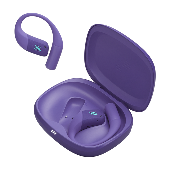 JBL Endurance Zone - Purple - True Wireless open-ear sport headphones - Detailshot 2 image number null