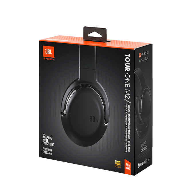 JBL Tour One M2 - Black - Wireless over-ear Noise Cancelling headphones - Detailshot 10 image number null