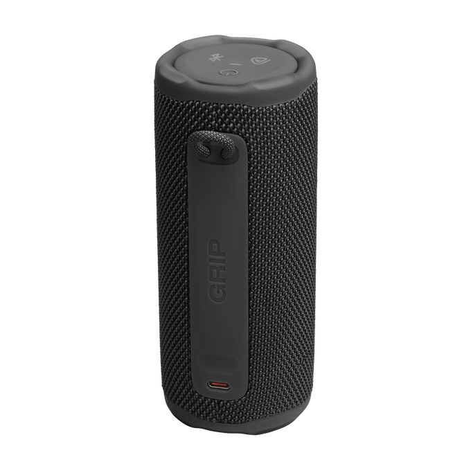 JBL Grip - Black - Compact Bluetooth speaker with bold JBL Pro Sound and ambient light - Back image number null