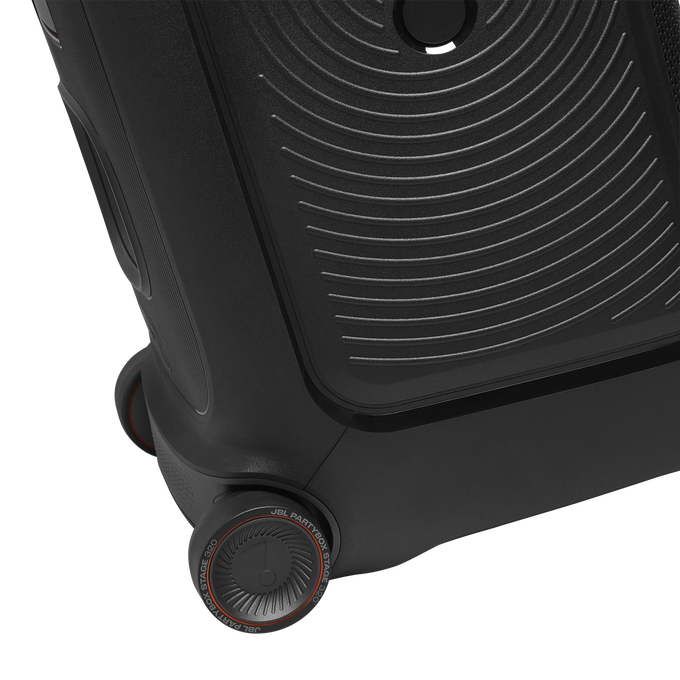JBL PartyBox Stage 320 - Black - Portable party speaker with wheels - Detailshot 11 image number null