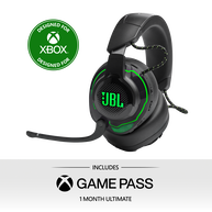 JBL Quantum 910X Wireless for XBOX - Black - Wireless over-ear console gaming headset with head tracking-enhanced, Active Noise Cancelling and Bluetooth - Hero