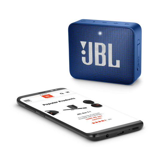 JBL Go 2 - Deep Sea Blue - Portable Bluetooth speaker - Detailshot 3 image number null