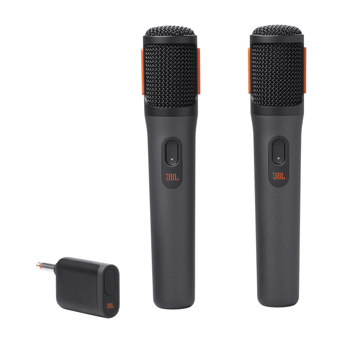 JBL PartyBox Wireless Mic - Black - Digital wireless microphones - Hero image number null