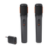JBL PartyBox Wireless Mic - Black - Digital wireless microphones - Hero