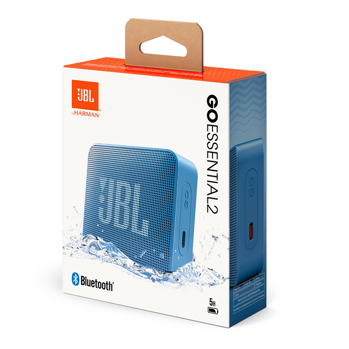 JBL Go Essential 2 Personalized - Blue CSTM - Portable Waterproof Speaker - Detailshot 8 image number null