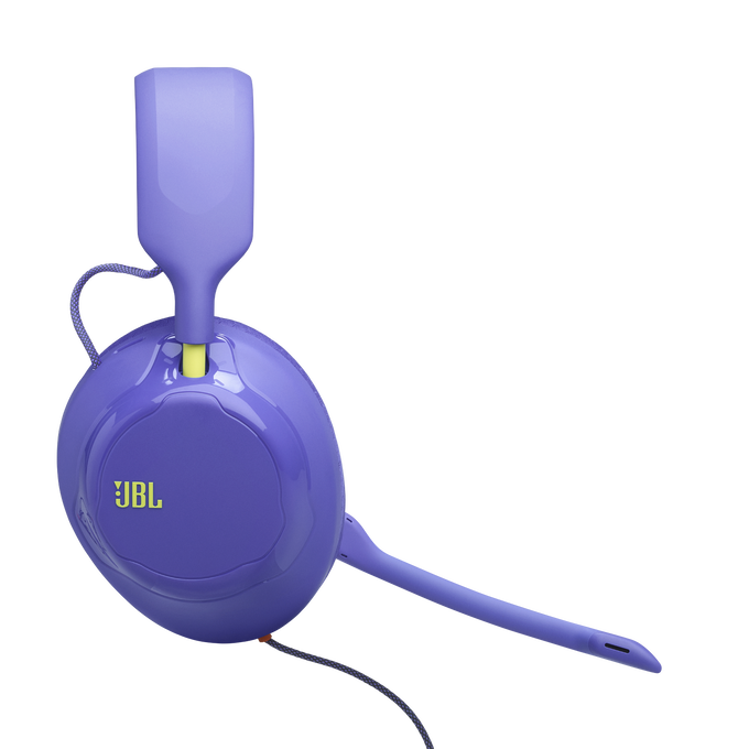 JBL Quantum 120 - Purple - Wired multiplatform gaming headset - Back image number null