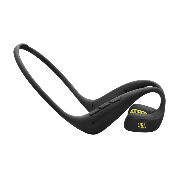 JBL Endurance Pace - Black / Lime - Open-Ear Sport Headphones - Detailshot 1 image number null