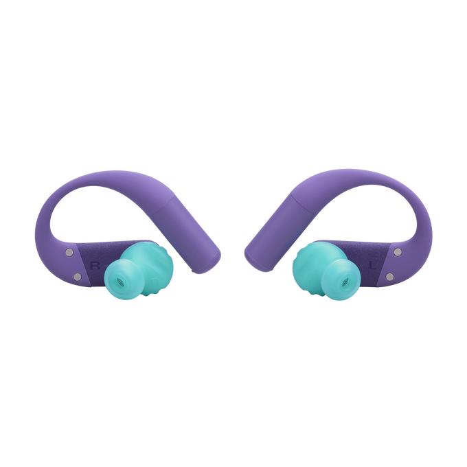 JBL Endurance Peak 4 - Purple - True Wireless Noise Cancelling Sport Earbuds - Right image number null