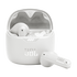 JBL Tune Flex - White - True wireless Noise Cancelling earbuds - Hero