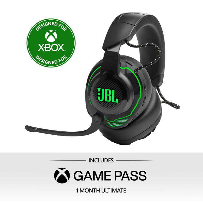 JBL Quantum 910X Wireless for XBOX - Black - Wireless over-ear console gaming headset with head tracking-enhanced, Active Noise Cancelling and Bluetooth - Hero image number null