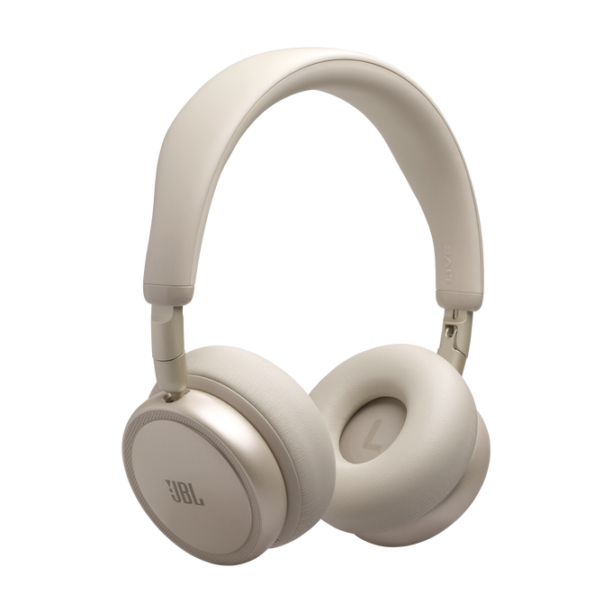 JBL Live 680NC - Sand - Wireless on-ear Noise Cancelling headphones - Detailshot 1 image number null