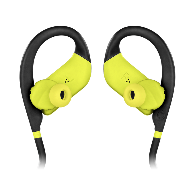 JBL Endurance DIVE - Yellow - Waterproof Wireless In-Ear Sport Headphones with MP3 Player - Detailshot 1 image number null