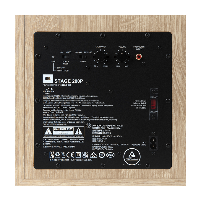 Stage 200P - Latte - 10-inch (250mm) 300W Powered Subwoofer - Detailshot 8 image number null