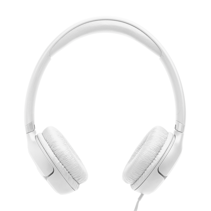 JBL Tune 530C - White - Wired on-ear headphones - Top image number null