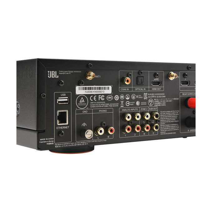 MA710 - White - 7.2-channel 8K AV Receiver - Detailshot 7 image number null