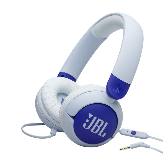 JBL Junior 320 - Blue - Wired on-ear kids headphones - Hero image number null