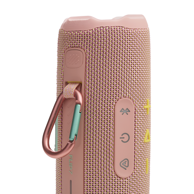 JBL Flip 7 - Pink - Portable waterproof and drop-proof  speaker - Detailshot 4 image number null