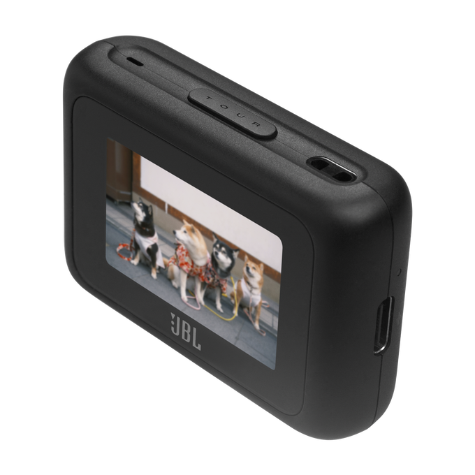 JBL Smart Transmitter - Black - Smart wireless transmitter with touch screen display for universal connectivity - Right image number null
