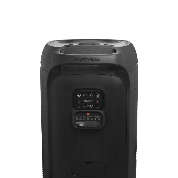 JBL PartyBox Ultimate - Black - Massive party speaker with powerful sound, multi-dimensional lightshow, and splashproof design. - Detailshot 2 image number null