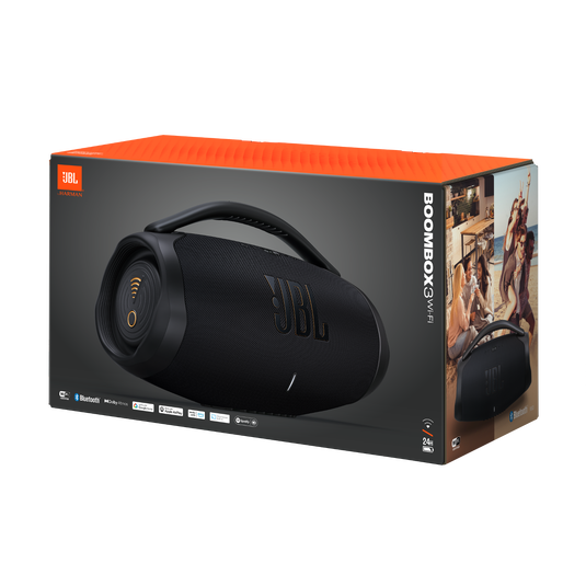 JBL Boombox 3 Wi-Fi | Powerful Wi-Fi and Bluetooth portable JBL Boombox 3 Wi-Fi | Powerful Wi-Fi and Bluetooth portable