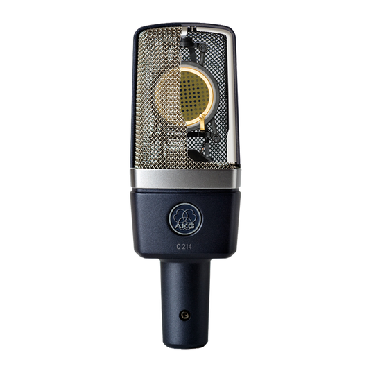 C214 - Black - Professional 
large-diaphragm 
condenser microphone - Detailshot 1 image number null