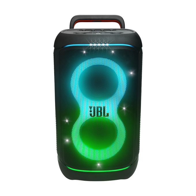 JBL PartyBox 520 - Black - Portable battery-powered party speaker with powerful and loud sound - Front image number null
