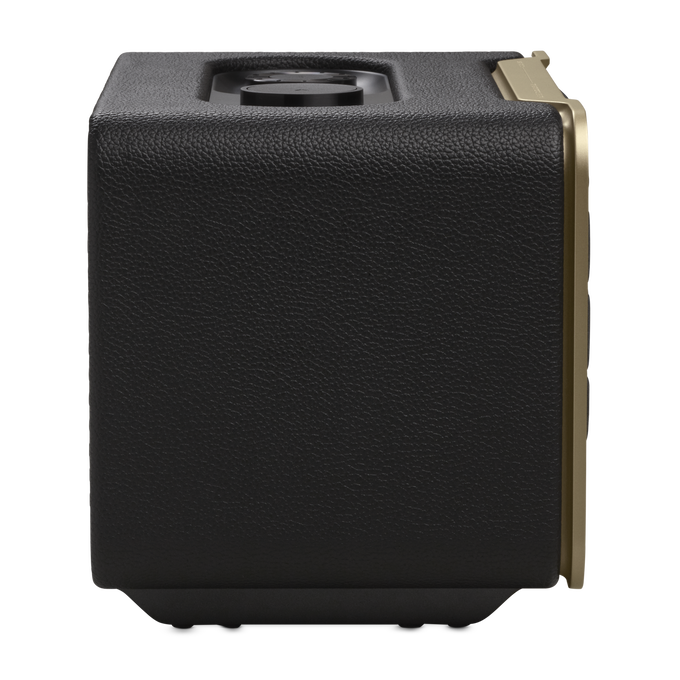 JBL Authentics 200 - Black - Smart home speaker with Wi-Fi, Bluetooth and Voice Assistants with retro design - Left image number null