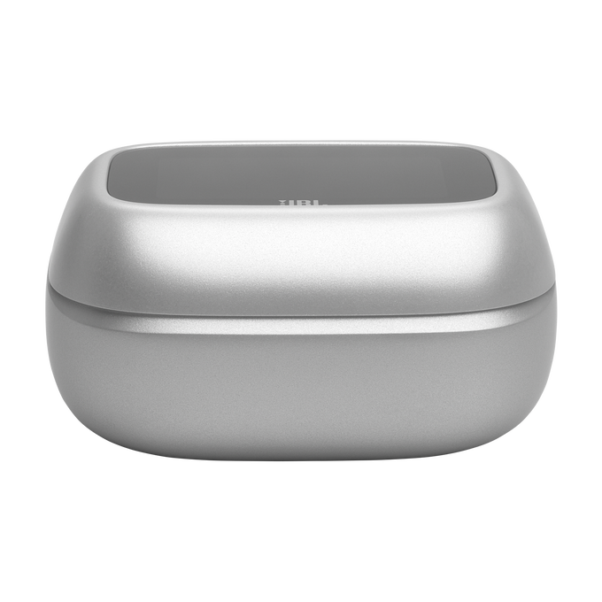 JBL Live Flex 4 - Silver - True wireless Noise Cancelling earbuds - Detailshot 1 image number null