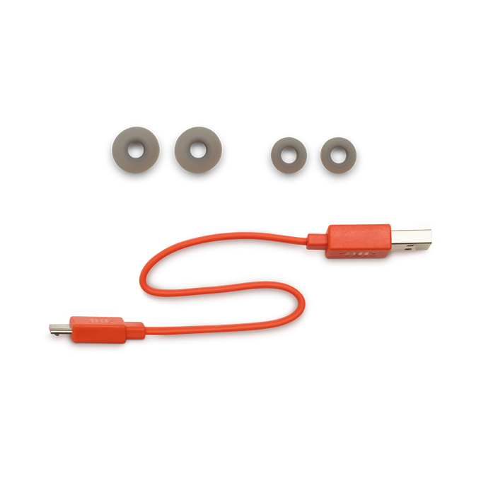 JBL Endurance RUNBT - Black - Sweatproof Wireless In-Ear Sport Headphones - Detailshot 4 image number null