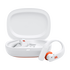 JBL Endurance Peak 4 - White - True Wireless Noise Cancelling Sport Earbuds - Hero