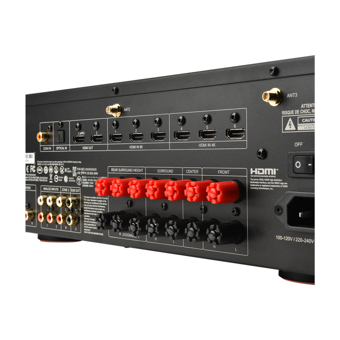 MA7100HP - White - 7.2-channel 8K High Performance AV Receiver - Detailshot 5 image number null