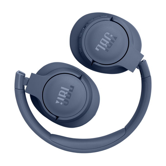 JBL Tune 770NC - Blue - Adaptive Noise Cancelling Wireless Over-Ear Headphones - Detailshot 4 image number null