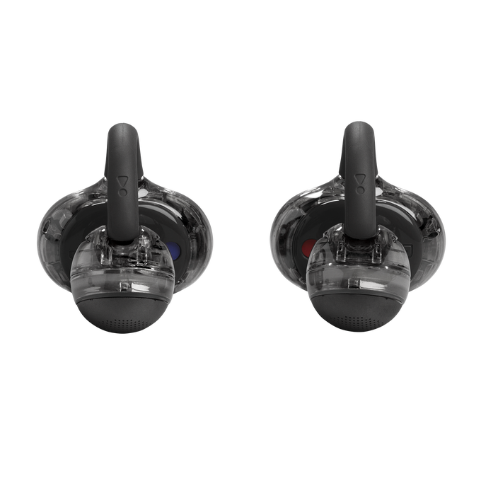 JBL Soundgear Clips - Black - True wireless open-ear headphones - Back image number null