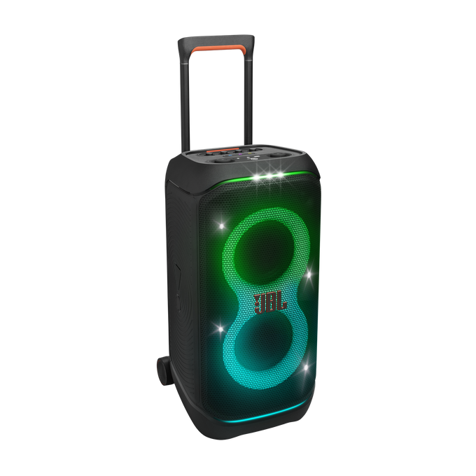 JBL PartyBox Stage 320 - Black - Portable party speaker with wheels - Hero image number null