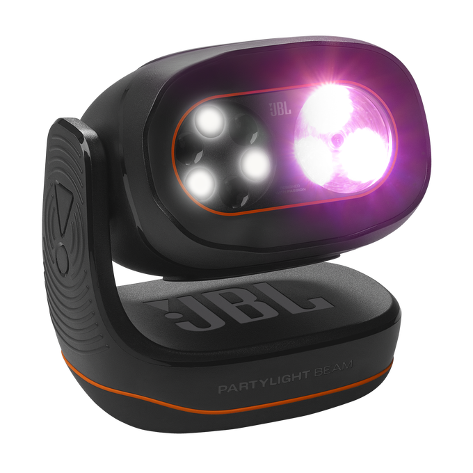JBL PartyLight Beam - Black - Bluetooth projection party light - Hero image number null