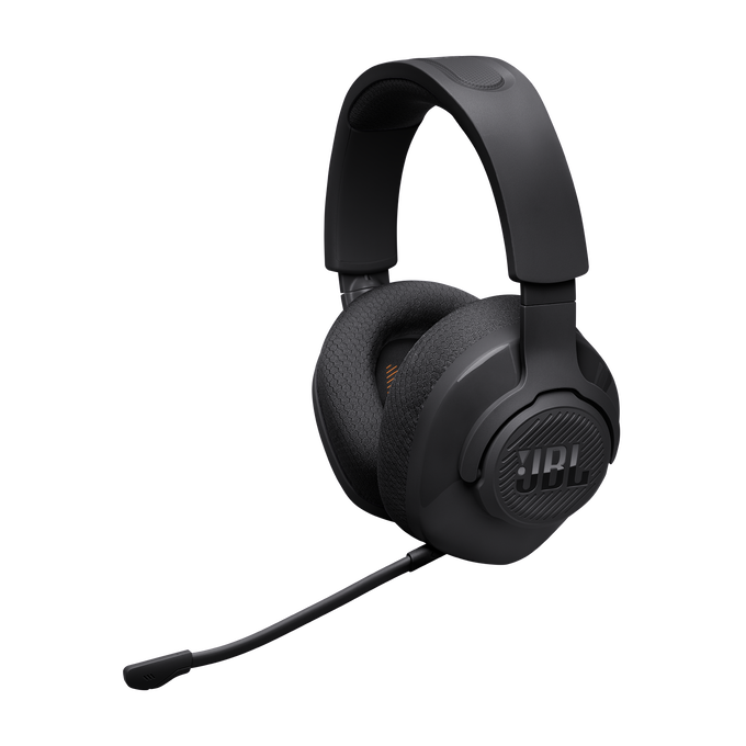 JBL Quantum 360 Wireless - Black - Wireless over-ear gaming headset with surround sound and detachable mic - Hero image number null