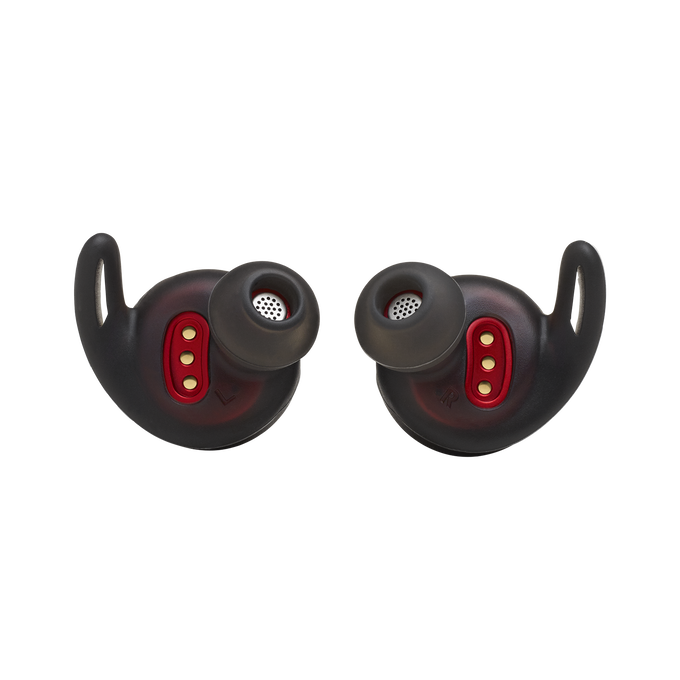 JBL Reflect Flow - Black - Waterproof true wireless sport earbuds - Back image number null