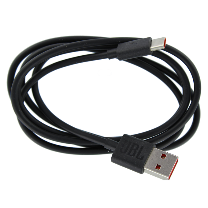 JBL USB Type-C Charging Cable for Charge 4, Charge 5, Charge Essential 2, Pulse 4, Pulse 5, Flip 5 and Flip 6 - Black - Hero image number null
