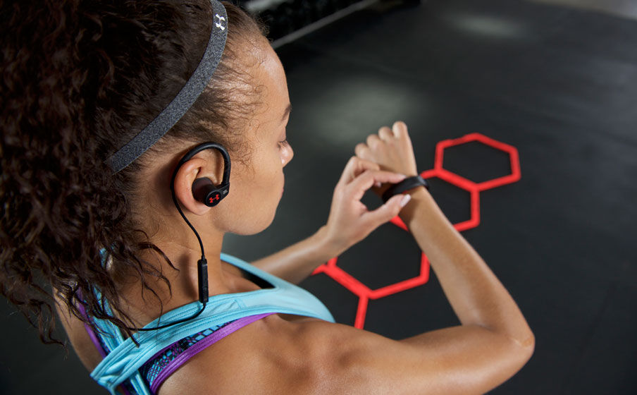 Kers duisternis Aanhankelijk Under Armour Sport Wireless Heart Rate | Heart rate monitoring, wireless in- ear headphones for athletes