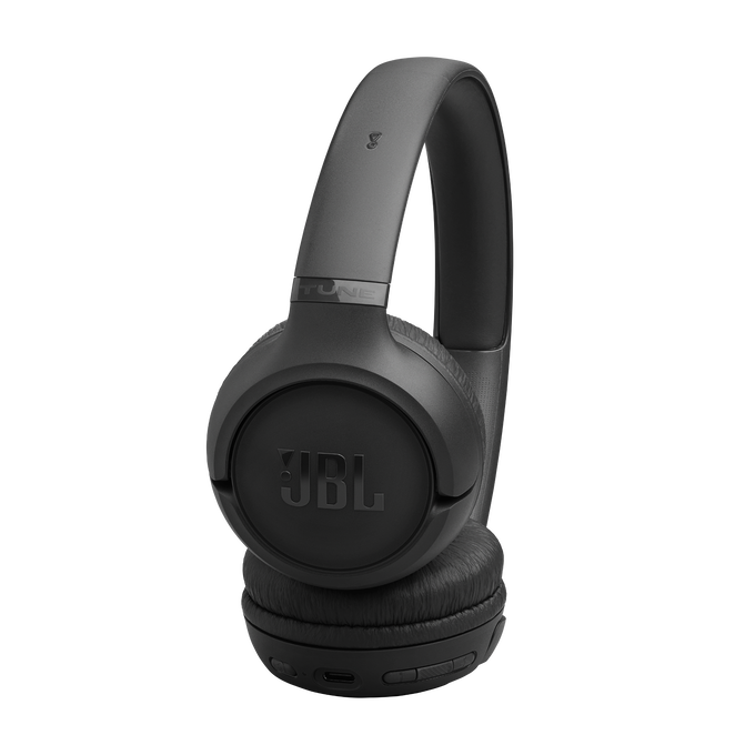 JBL Tune 530BT - Black - Wireless on-ear Bluetooth&reg; headphones - Right image number null