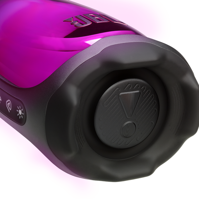 JBL Pulse 6 - Black - Portable speaker with JBL legendary sound and a customizable 360&deg; lightshow - Detailshot 2 image number null