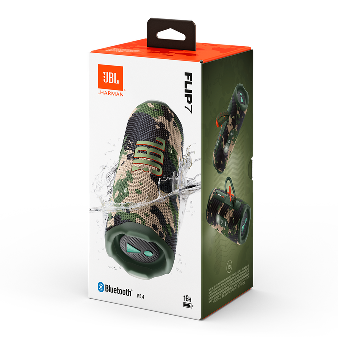 JBL Flip 7 - Squad - Portable waterproof and drop-proof  speaker - Detailshot 9 image number null