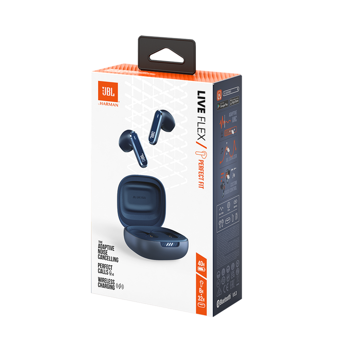 JBL Live Flex - Blue - True wireless Noise Cancelling earbuds - Detailshot 11 image number null