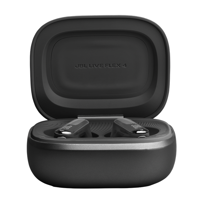 JBL Live Flex 4 - Black - True wireless Noise Cancelling earbuds - Left image number null