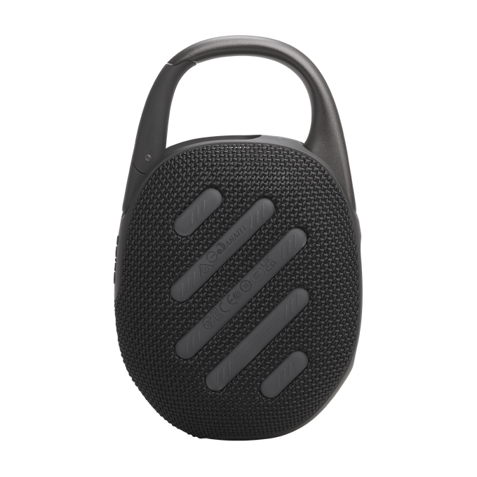 JBL Clip 5 - Black - Ultra-portable waterproof speaker - Back image number null