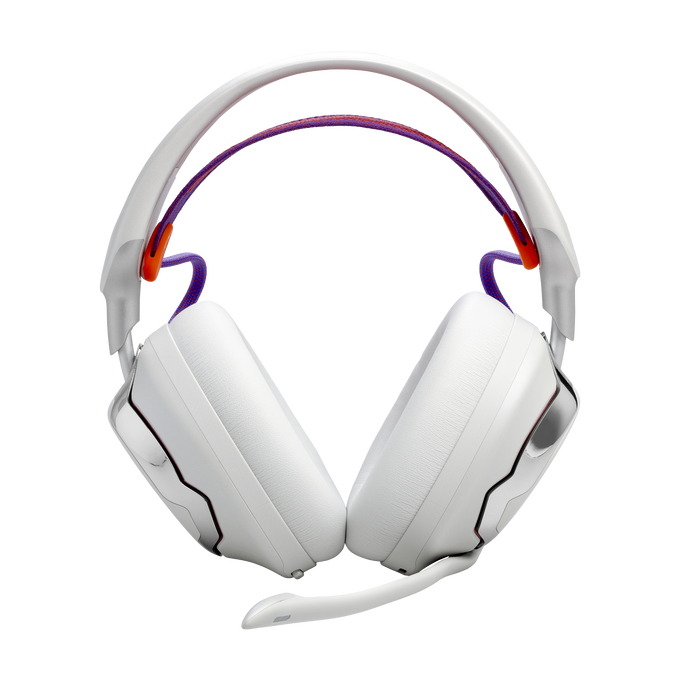 JBL Quantum 950 - White - Wireless multiplatform gaming headset with adaptive Noise Cancelling - Right image number null